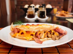 Ομελέτα με Μπεϊκον Omelette