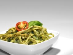 Μακαρόνια Σπαγγέτι με Πέστο Pesto